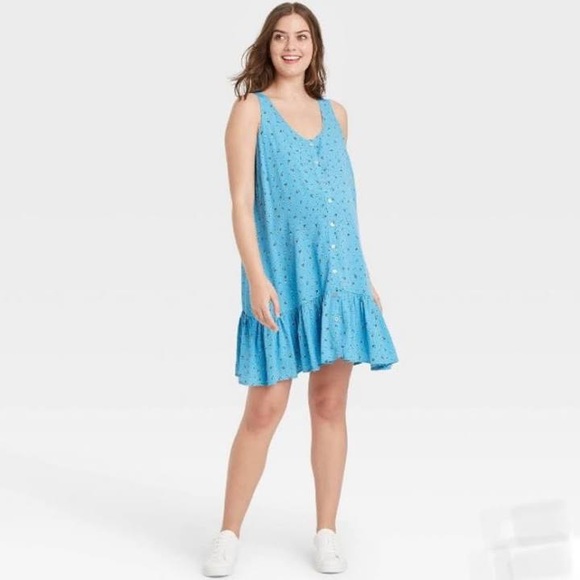 The Nines by Hatch floral-print dress sweet maternity 
Size Medium m or L large - Picture 6 of 8